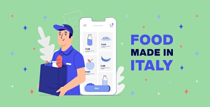 e-commerce di prodotti alimentari made in Italy