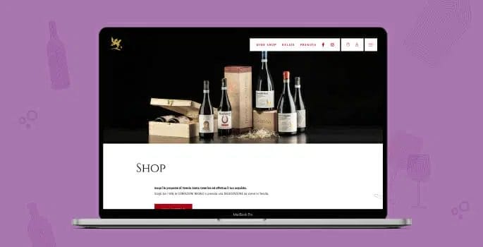 pro ecommerce di vini